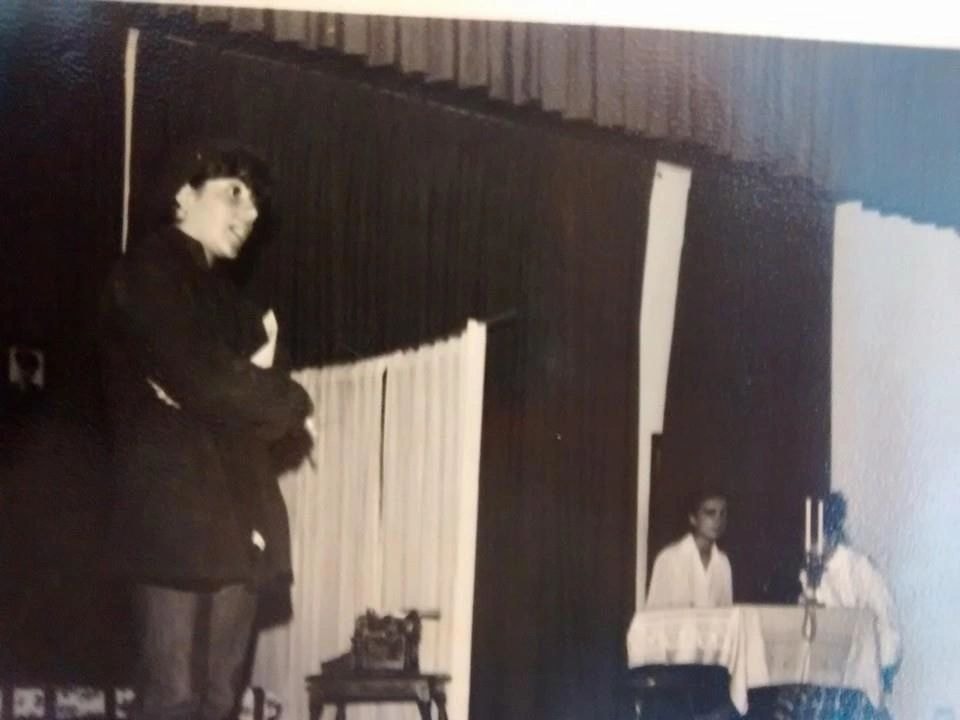 María del Pilar Cárdenas de joven
